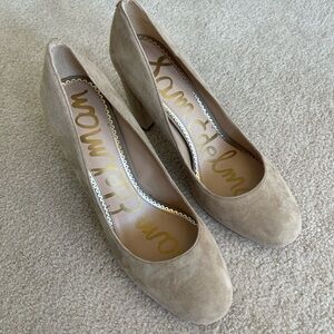 Sam Edelman Tan Heeled Pumps Timeless Elegance